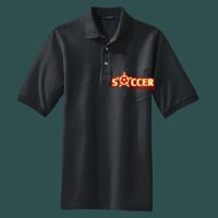 Heavyweight Cotton Pique Polo with Pocket Thumbnail