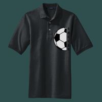 Heavyweight Cotton Pique Polo with Pocket Thumbnail