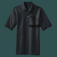 Heavyweight Cotton Pique Polo with Pocket Thumbnail