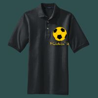 Heavyweight Cotton Pique Polo with Pocket Thumbnail