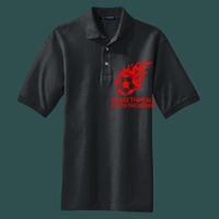 Heavyweight Cotton Pique Polo with Pocket Thumbnail