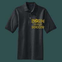 Heavyweight Cotton Pique Polo with Pocket Thumbnail
