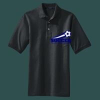 Heavyweight Cotton Pique Polo with Pocket Thumbnail