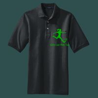 Heavyweight Cotton Pique Polo with Pocket Thumbnail