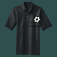Heavyweight Cotton Pique Polo with Pocket Thumbnail