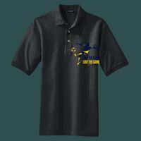 Heavyweight Cotton Pique Polo with Pocket Thumbnail
