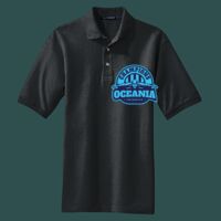 Heavyweight Cotton Pique Polo with Pocket Thumbnail