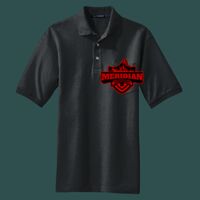 Heavyweight Cotton Pique Polo with Pocket Thumbnail