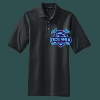 Heavyweight Cotton Pique Polo with Pocket Thumbnail