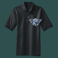 Heavyweight Cotton Pique Polo with Pocket Thumbnail
