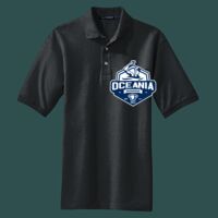 Heavyweight Cotton Pique Polo with Pocket Thumbnail