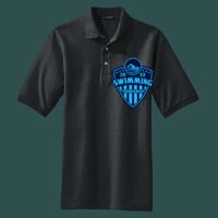 Heavyweight Cotton Pique Polo with Pocket Thumbnail