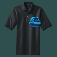 Heavyweight Cotton Pique Polo with Pocket Thumbnail