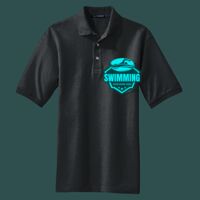 Heavyweight Cotton Pique Polo with Pocket Thumbnail