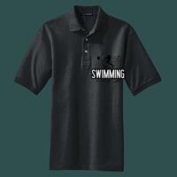 Heavyweight Cotton Pique Polo with Pocket Thumbnail