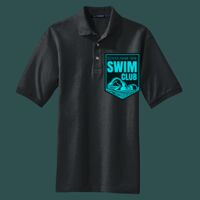Heavyweight Cotton Pique Polo with Pocket Thumbnail