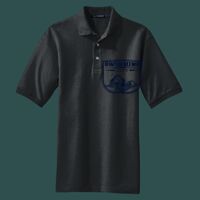 Heavyweight Cotton Pique Polo with Pocket Thumbnail