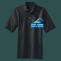 Heavyweight Cotton Pique Polo with Pocket Thumbnail