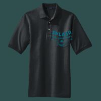 Heavyweight Cotton Pique Polo with Pocket Thumbnail