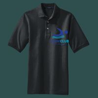 Heavyweight Cotton Pique Polo with Pocket Thumbnail