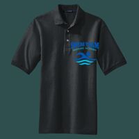 Heavyweight Cotton Pique Polo with Pocket Thumbnail