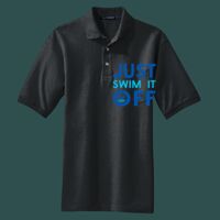 Heavyweight Cotton Pique Polo with Pocket Thumbnail