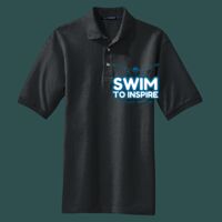 Heavyweight Cotton Pique Polo with Pocket Thumbnail