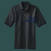 Heavyweight Cotton Pique Polo with Pocket Thumbnail