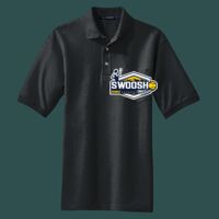 Heavyweight Cotton Pique Polo with Pocket Thumbnail