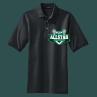 Heavyweight Cotton Pique Polo with Pocket Thumbnail