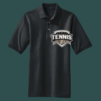 Heavyweight Cotton Pique Polo with Pocket Thumbnail