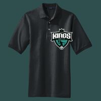 Heavyweight Cotton Pique Polo with Pocket Thumbnail