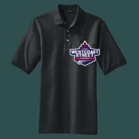 Heavyweight Cotton Pique Polo with Pocket Thumbnail