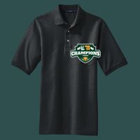 Heavyweight Cotton Pique Polo with Pocket Thumbnail
