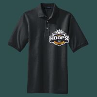 Heavyweight Cotton Pique Polo with Pocket Thumbnail