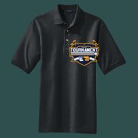 Heavyweight Cotton Pique Polo with Pocket Thumbnail