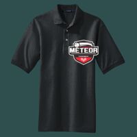 Heavyweight Cotton Pique Polo with Pocket Thumbnail
