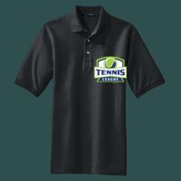 Heavyweight Cotton Pique Polo with Pocket Thumbnail