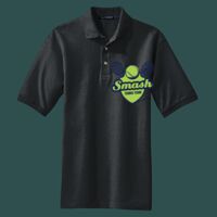 Heavyweight Cotton Pique Polo with Pocket Thumbnail