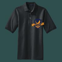 Heavyweight Cotton Pique Polo with Pocket Thumbnail