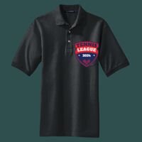 Heavyweight Cotton Pique Polo with Pocket Thumbnail