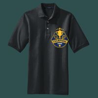 Heavyweight Cotton Pique Polo with Pocket Thumbnail