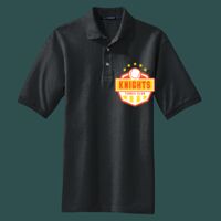 Heavyweight Cotton Pique Polo with Pocket Thumbnail