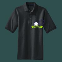 Heavyweight Cotton Pique Polo with Pocket Thumbnail