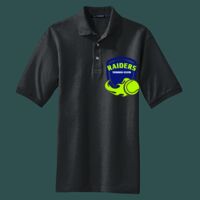 Heavyweight Cotton Pique Polo with Pocket Thumbnail