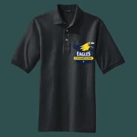 Heavyweight Cotton Pique Polo with Pocket Thumbnail