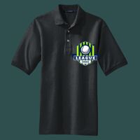 Heavyweight Cotton Pique Polo with Pocket Thumbnail