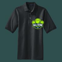 Heavyweight Cotton Pique Polo with Pocket Thumbnail