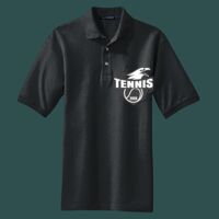 Heavyweight Cotton Pique Polo with Pocket Thumbnail