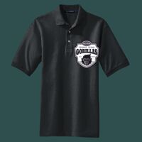 Heavyweight Cotton Pique Polo with Pocket Thumbnail